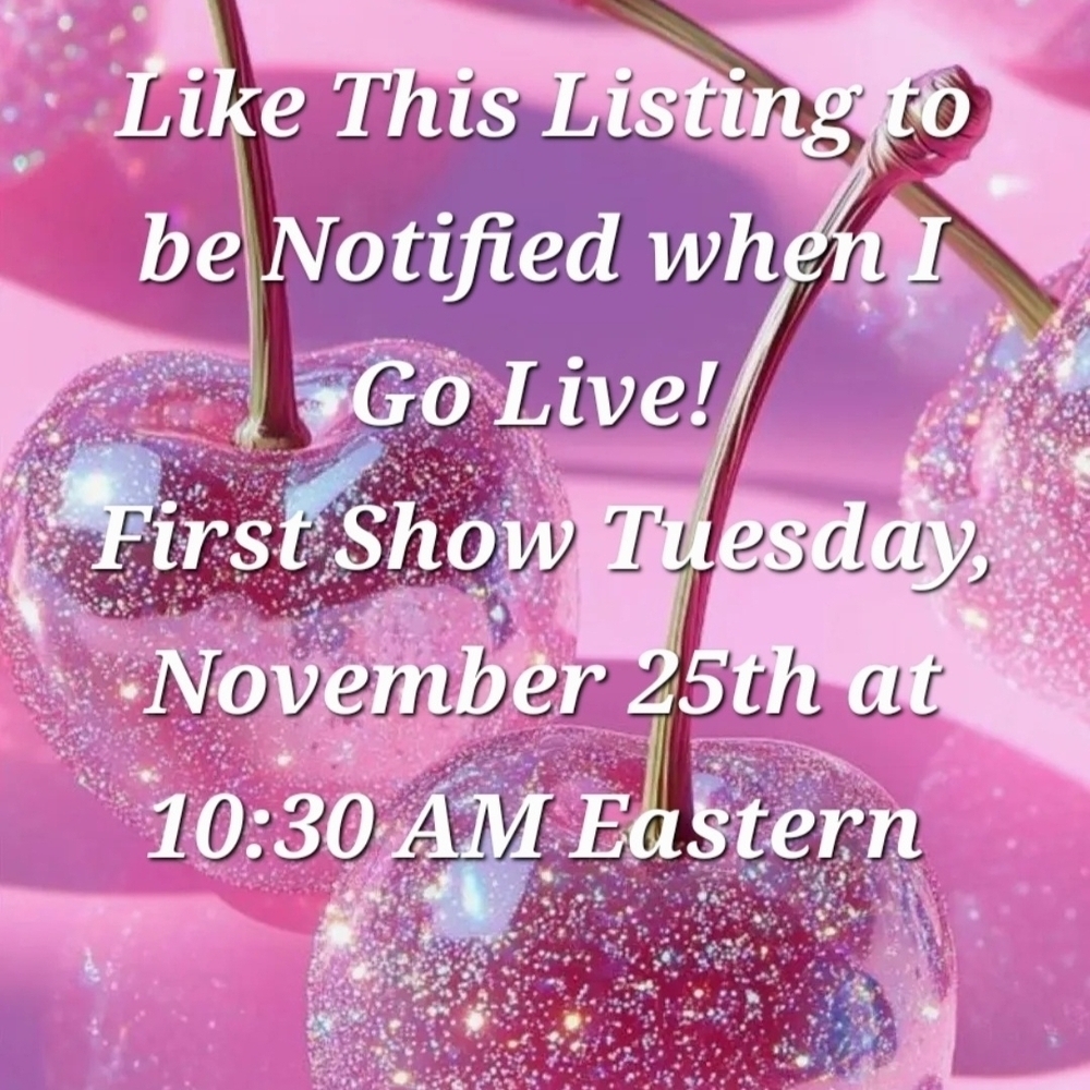 Like this Listing to be Notified when I Go Live!